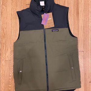 Patagonia Bivy Down Vest Reversible Green